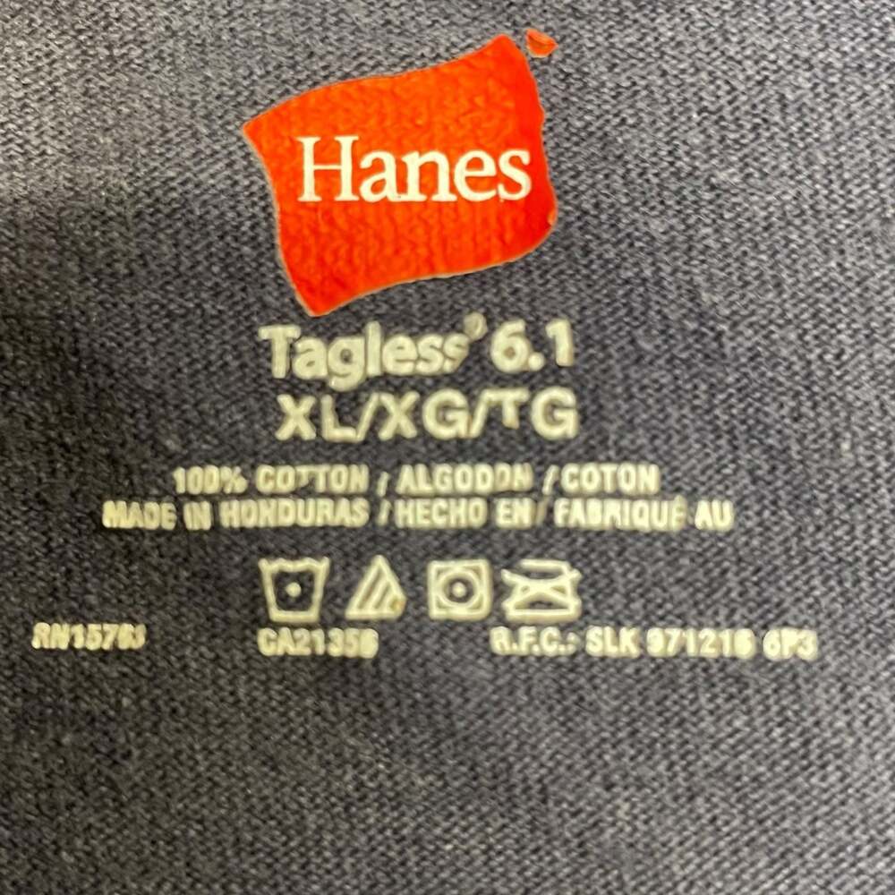 Hanes Ireland National Police Garda Graphic T-Shirt Navy XL - Picture 5 of 7